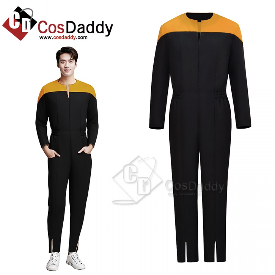 Voyager Uniform Starfleet Yellow Jumpsuit Star Trek Deep Space